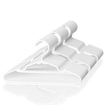 Cabides para bebês VTRIN, pacote com 60, plástico rígido de grande capacidade Cabides para bebês VTRIN, pacote com 60, plástico rígido de grande capacidade