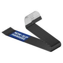 Cabides para Calças Damita Abertos Antideslizantes de Metal Pacote com 10 Cabides para Calças Damita Abertos Antideslizantes de Metal Pacote com 10