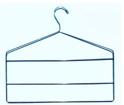 Cabides para Calças Triplo 15 Peças Cromado Cabides para Calças Triplo 15 Peças Cromado
