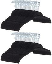 Cabides para roupas Amazon Basics Slim Velvet, pacote antiderrapante, 100