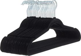 Cabides para roupas Amazon Basics Slim Velvet, pacote antiderrapante, 30