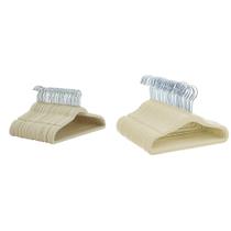 Cabides para roupas AmazonBasics Slim Velvet, pacote antiderrapante, 50