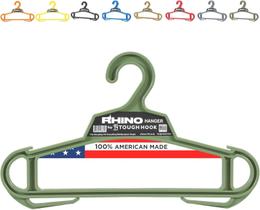 Cabides para roupas Tough Hook Rhino Heavy Duty, capacidade de 90 kg Cabides para roupas Tough Hook Rhino Heavy Duty, capacidade de 90 kg