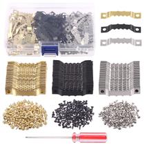 Cabides suspensos para porta-retratos Swpeet 540 unidades com parafusos e chave de fenda