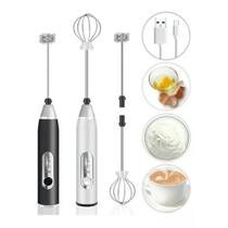 Cabilock Usb Batedor Elétrico 3 Velocidades Bebidas Frutas 2 - Whisk