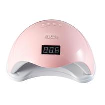 Cabine de Unha Rosa Sun 5 Led Uv Para Secagem de Unhas Gel/Alongamento 48w Bivolt - NLQT