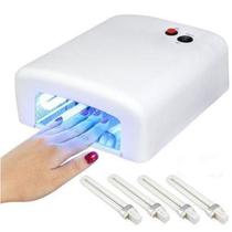 Cabine De Unha Secar Gel Uv Cura Unha De Fibra Estufa Nails