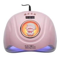 Cabine de Unha Sun S8 Profissional 268w Para Unhas de Gel Led Uv Com Bichinho Bivolt