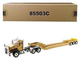 Cabine diurna Cat Caterpillar CT660 modelo Diecast com reboque XL 120 Cabine diurna Cat Caterpillar CT660 modelo Diecast com reboque XL 120