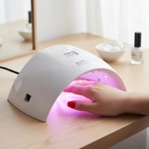 Cabine LED UV Sun 9s Secador Profissional Unhas Gel Acrigel e Postiças Rápido