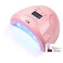 Cabine Led/uv Sun5 Digital 48w Unhas Gel Acrigel, Rosa Bivolt 110v - 220v - Girl Fatale