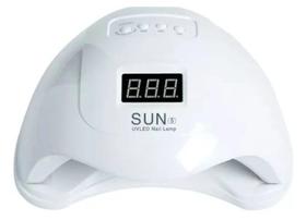 Cabine para unhas 48w branca sun 5