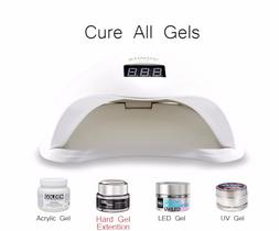 Cabine Sun 5 Led Uv Bivolt Estufa Unhas 48w 2 In 1 Digital