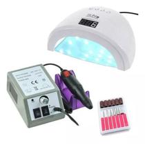 Cabine Sun 5 Uv Led 48W + Motor Para Unhas Lina Mercedes2000