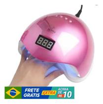 Cabine Sun 5x Plus Cromada Wled/uv Com Temporizador + Visor