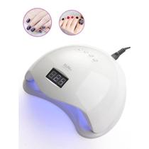 Cabine Sun5 48w Led/uv Digital Secador Géis De Unhas Bivolt