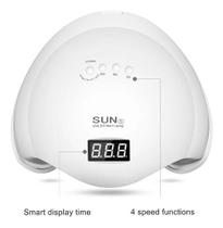 Cabine Sun5 48w P/ Unhas De Ge Fibra Extensao Nail Manicure Cabine Sun5 48w P/ Unhas De Ge Fibra Extensao Nail Manicure