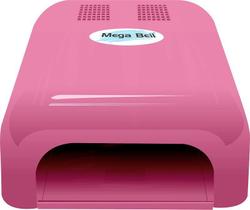 Cabine UV para Unhas de Gel e Acry-Gel Mega Bell - Pink 220v