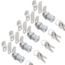 Cabinet Cam Lock WOOCH, cilindro de 30 mm, com chave cromada semelhante