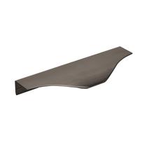 Cabinet Edge Pull Amerock Aloft Black Chrome 116 mm preto