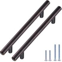 Cabinet Handle BRONZEHOMM 7,38" em bronze polido a óleo, pacote com 30 Cabinet Handle BRONZEHOMM 7,38" em bronze polido a óleo, pacote com 30