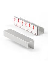 Cabinet Handle JIASENBAO 3.6", adesivo prateado, pacote com 5