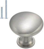 Cabinet Knob homdiy Black Matte Black Zinc Alloy, pacote com 30
