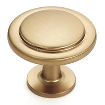 Cabinet Knob Ravinte Champagne Bronze, 3,2 cm, zinco, pacote com 5
