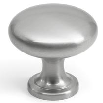 Cabinet Knobs Hestia Hardware, níquel acetinado, 29 mm, redondos, pacote com 10 Cabinet Knobs Hestia Hardware, níquel acetinado, 29 mm, redondos, pacote com 10