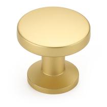 Cabinet Knobs homdiy Brass (25), liga de zinco, ouro escovado