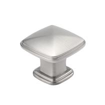 Cabinet Knobs Homdiy Brushed Nickel, pacote com 15 unidades em liga de zinco