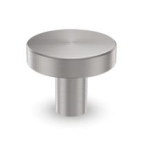 Cabinet Knobs Homdiy Brushed Nickel, pacote com 25 unidades em liga de alumínio