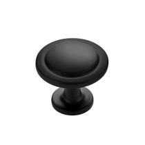 Cabinet Knobs Ravinte, 3,2 cm, preto fosco, zinco, pacote com 55