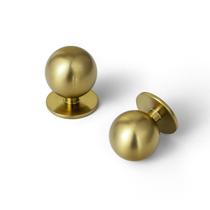 Cabinet Knobs Yanxia Brushed Gold, conjunto de 12 x 2,5 cm Cabinet Knobs Yanxia Brushed Gold, conjunto de 12 x 2,5 cm