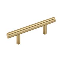 Cabinet Pull Amerock Champagne Bronze com alça de barra de 7,6 cm