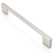 Cabinet Pull Southern Hills 16 cm de níquel acetinado escovado