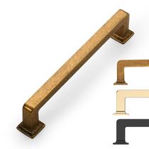 Cabinet Pulls 9BUILD, latão antigo, 96 mm, pacote com 10 Cabinet Pulls 9BUILD, latão antigo, 96 mm, pacote com 10