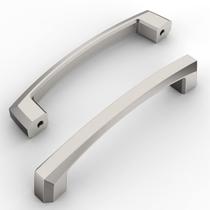 Cabinet Pulls Amerdeco ZH0032 de níquel acetinado, pacote com 10, 10,2 cm