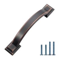 Cabinet Pulls AOOTOCH, bronze polido a óleo, 76 mm, pacote com 30