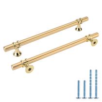 Cabinet Pulls Ergy LS6852GD160, ouro, 160 mm, latão, pacote com 10 Cabinet Pulls Ergy LS6852GD160, ouro, 160 mm, latão, pacote com 10