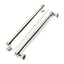 Cabinet Pulls Khtumeware, 10 polegadas, alças de níquel polido, pacote com 2