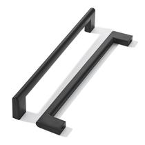 Cabinet Pulls khtumeware de 6", preto fosco, pacote com 6 unidades, resistente