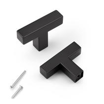 Cabinet Pulls KNOBWELL em aço inoxidável preto fosco x20 Cabinet Pulls KNOBWELL em aço inoxidável preto fosco x20