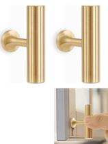 Cabinet Pulls RZDEAL 2", latão sólido, ouro escovado, 2 unidades Cabinet Pulls RZDEAL 2", latão sólido, ouro escovado, 2 unidades