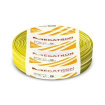 Cabinho Flexível Amarelo 4,0mm 750v 100mts Megatron Cabinho Flexível Amarelo 4,0mm 750v 100mts Megatron