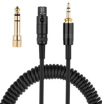 Cable Auxiliar Enrollable de Reemplazo para AKG Q701, K702, K712, K240