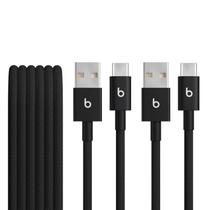 Cable Beats USB-A a USB-C Trenzado 1,5 m Paquete de 2 Carga Rápida