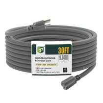 Cable de alimentación EP 30 pies 12/3 SJTW Resistente 15A 125V Cable de alimentación EP 30 pies 12/3 SJTW Resistente 15A 125V