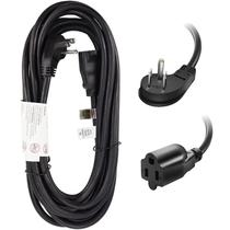 Cable de alimentación EP 4.5 m con enchufe plano de 3 clavijas 125 V para uso en interiores