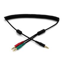 Cable de áudio espiral Digirig Mobile uSDX PTT 1,8 m
